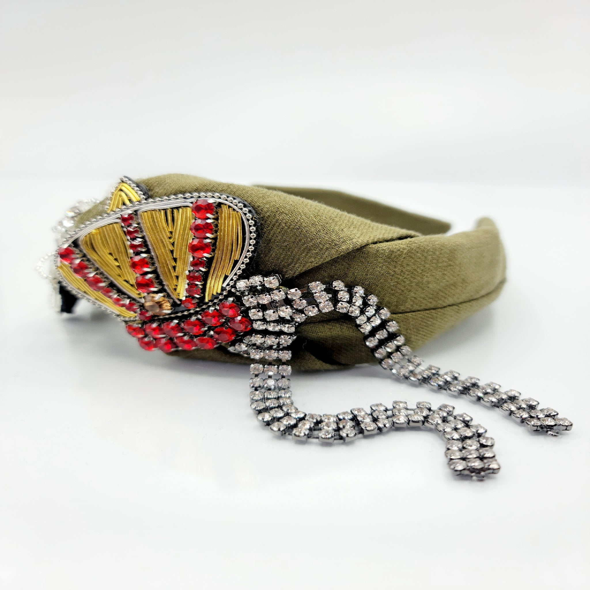 Rhinestone Crown Headband